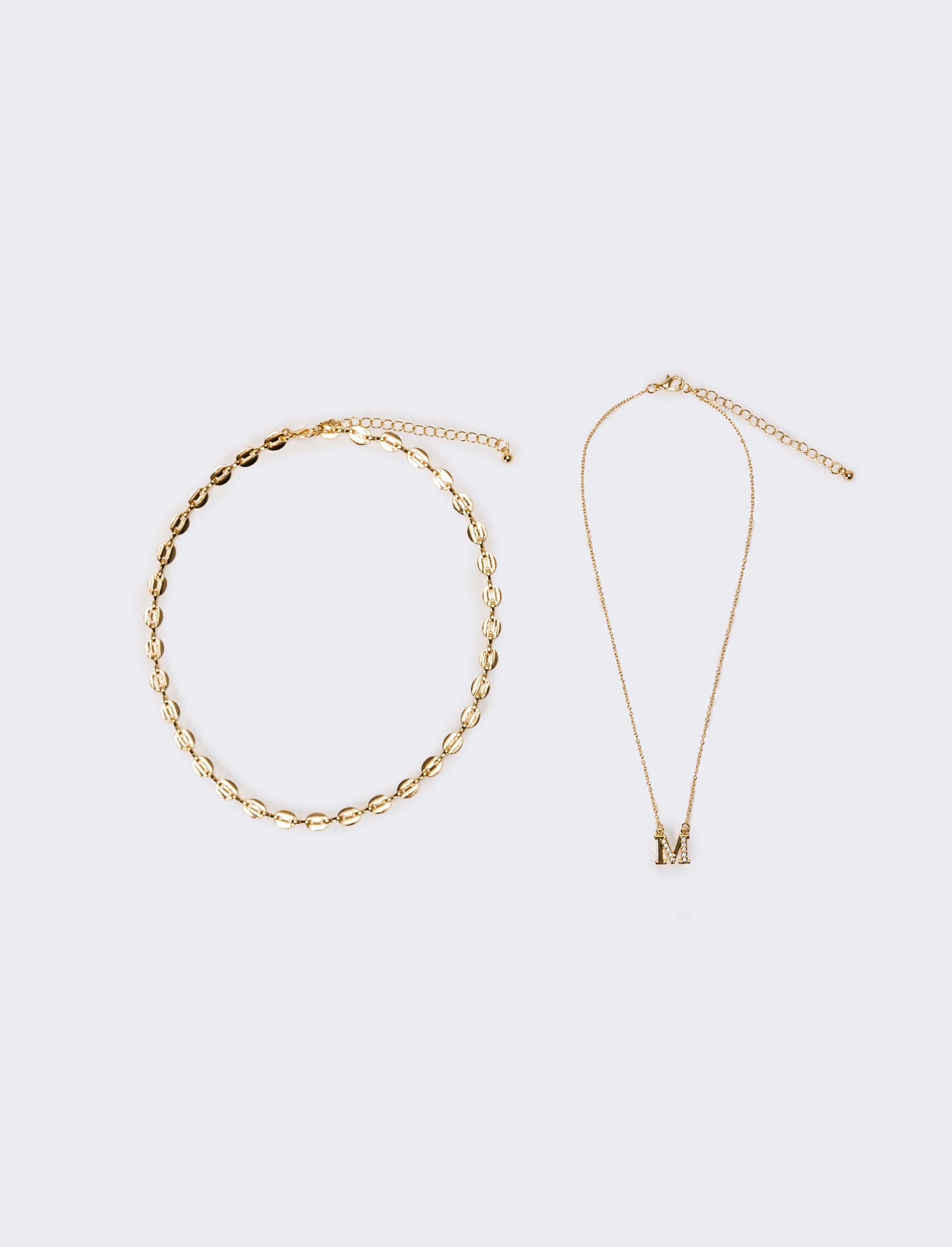 Collana donna con lettera iniziale - Var 5