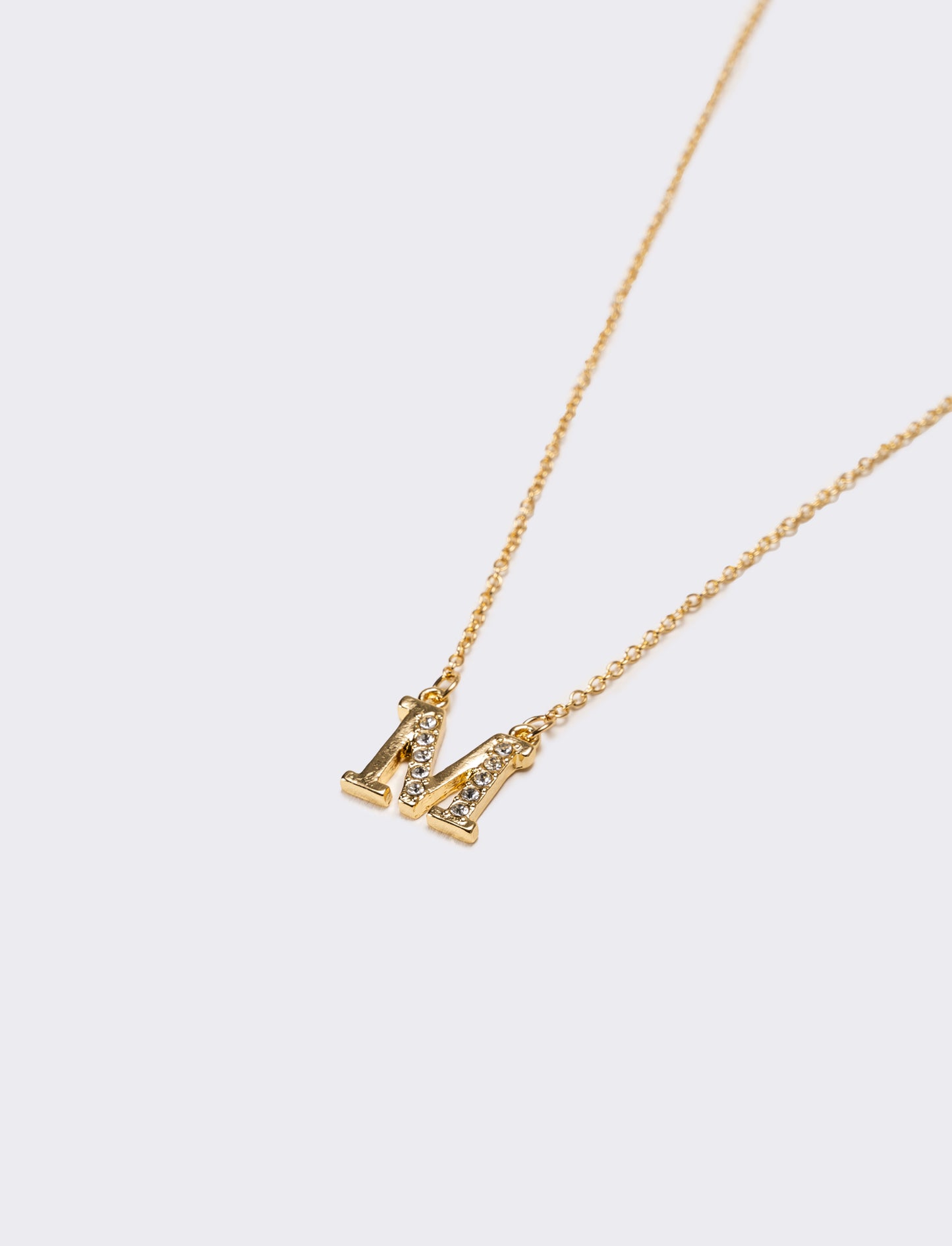 Collana donna con lettera iniziale - Var 5