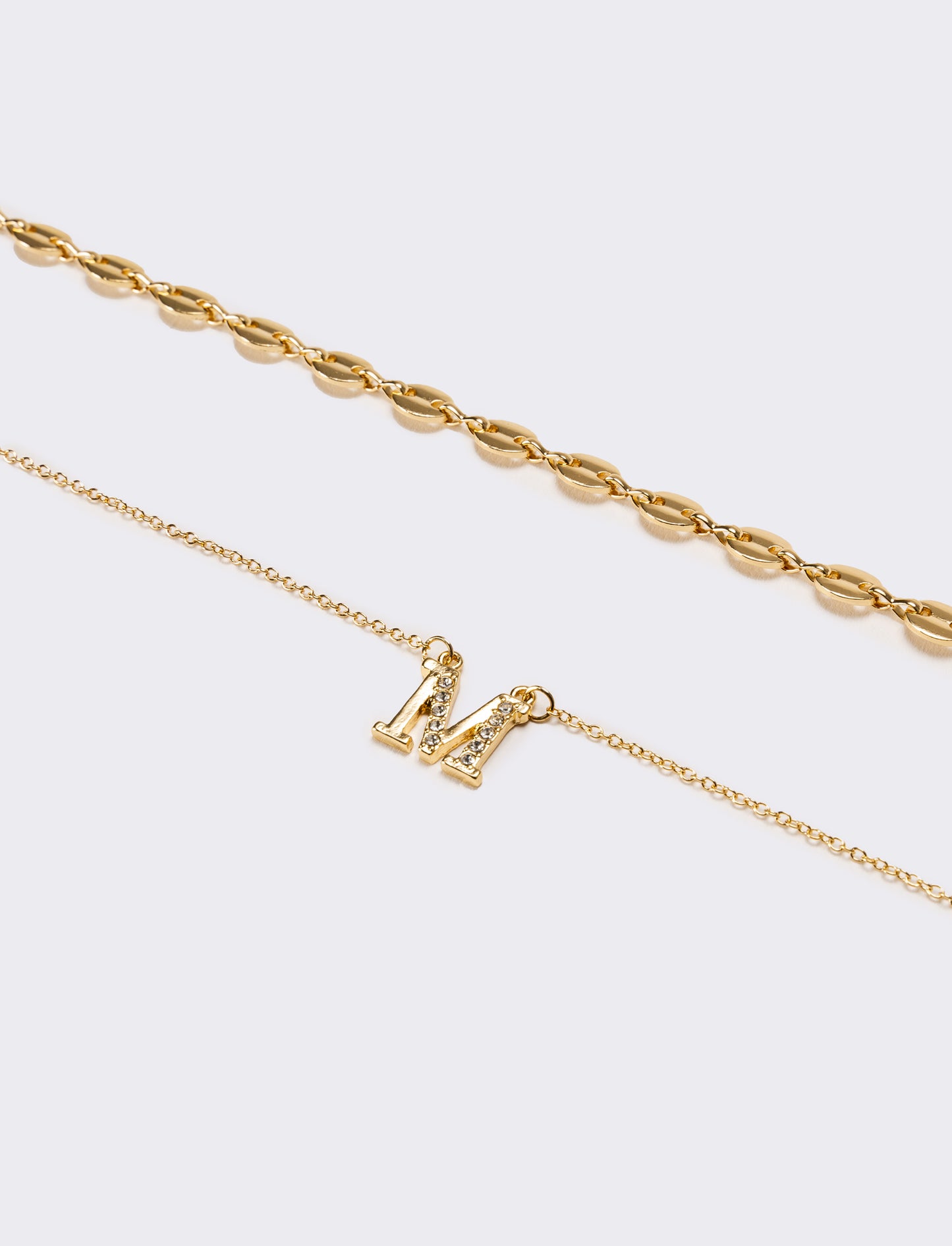 Collana donna con lettera iniziale - Var 5