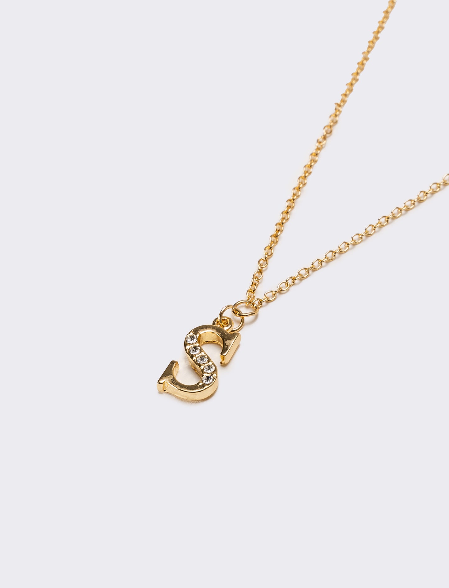 Collana donna con lettera iniziale - Var 7