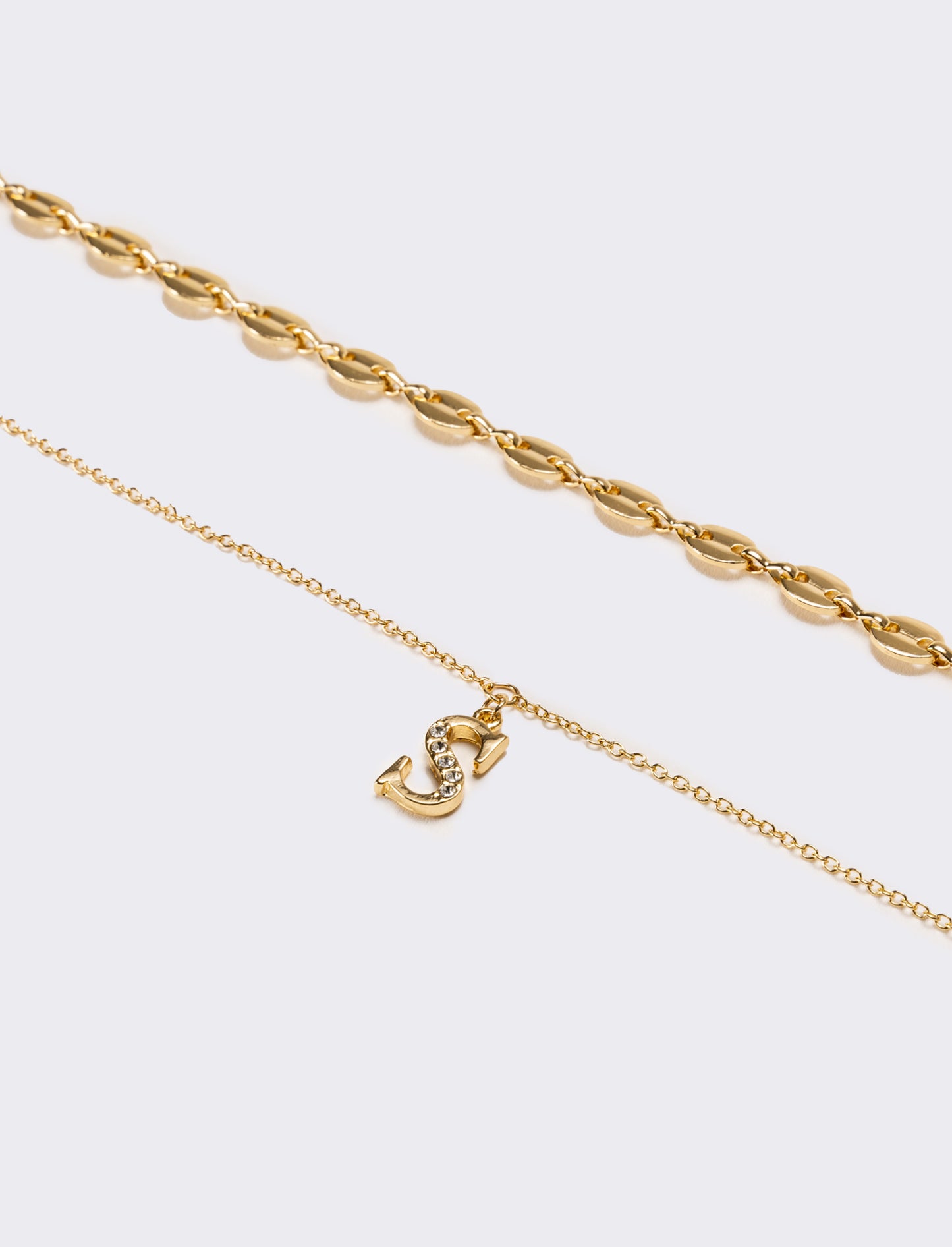 Collana donna con lettera iniziale - Var 7