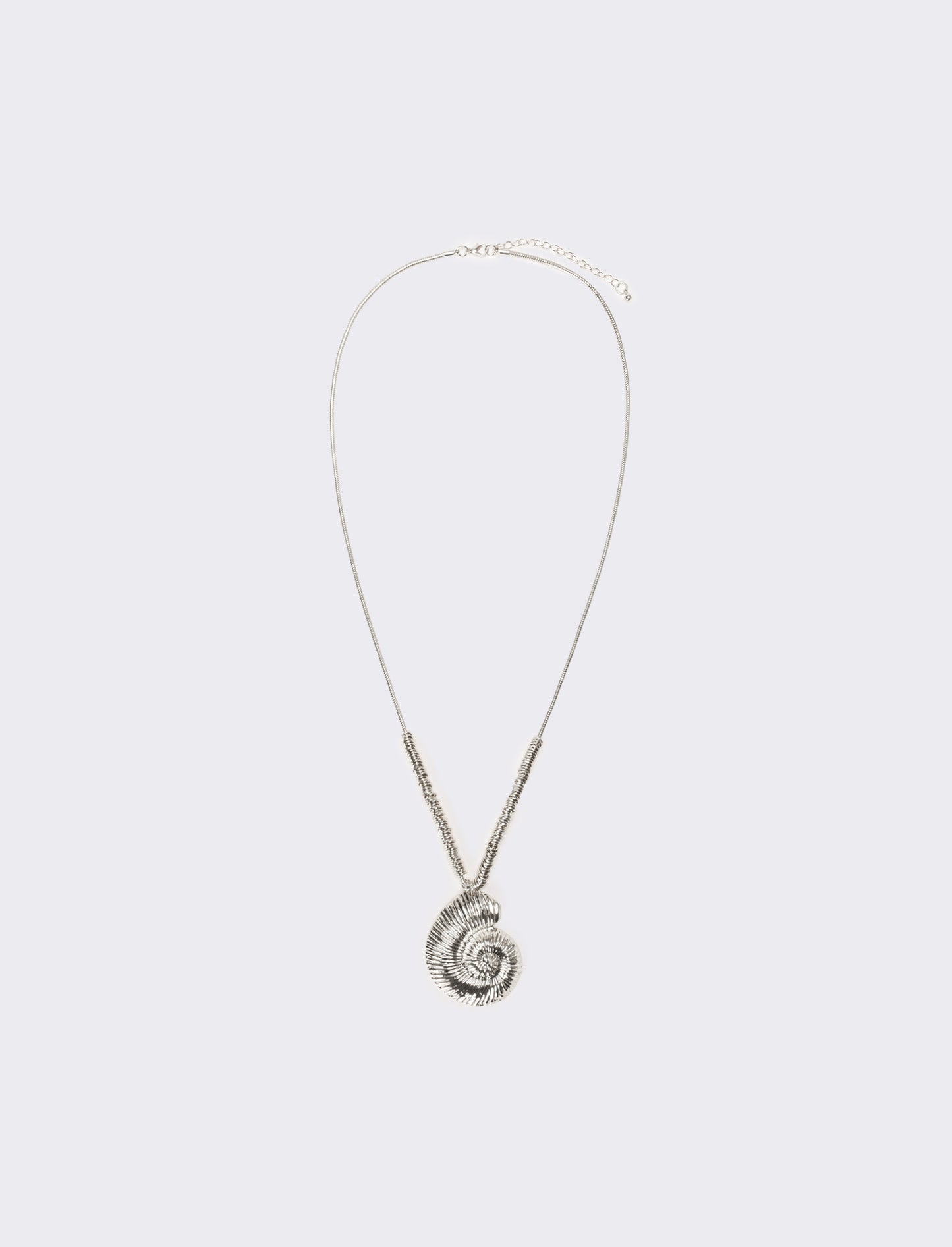 Collana donna con conchiglia - Argento