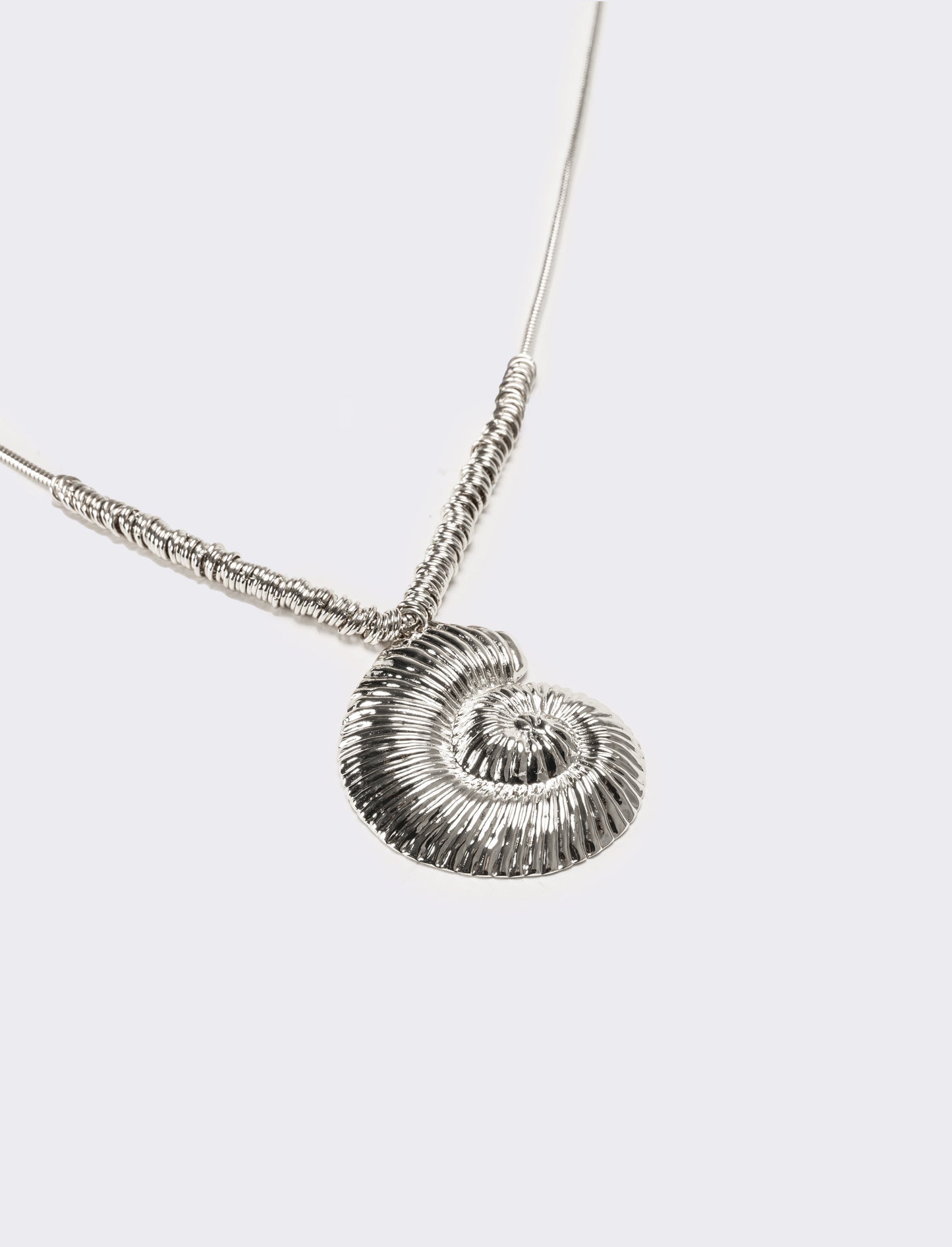Collana donna con conchiglia - Argento