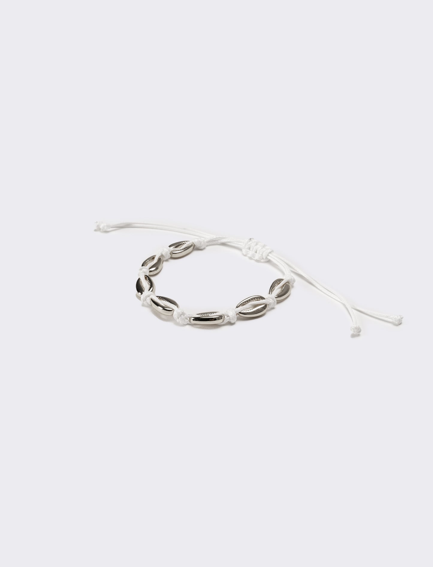 Cavigliera donna con conchiglia - Argento