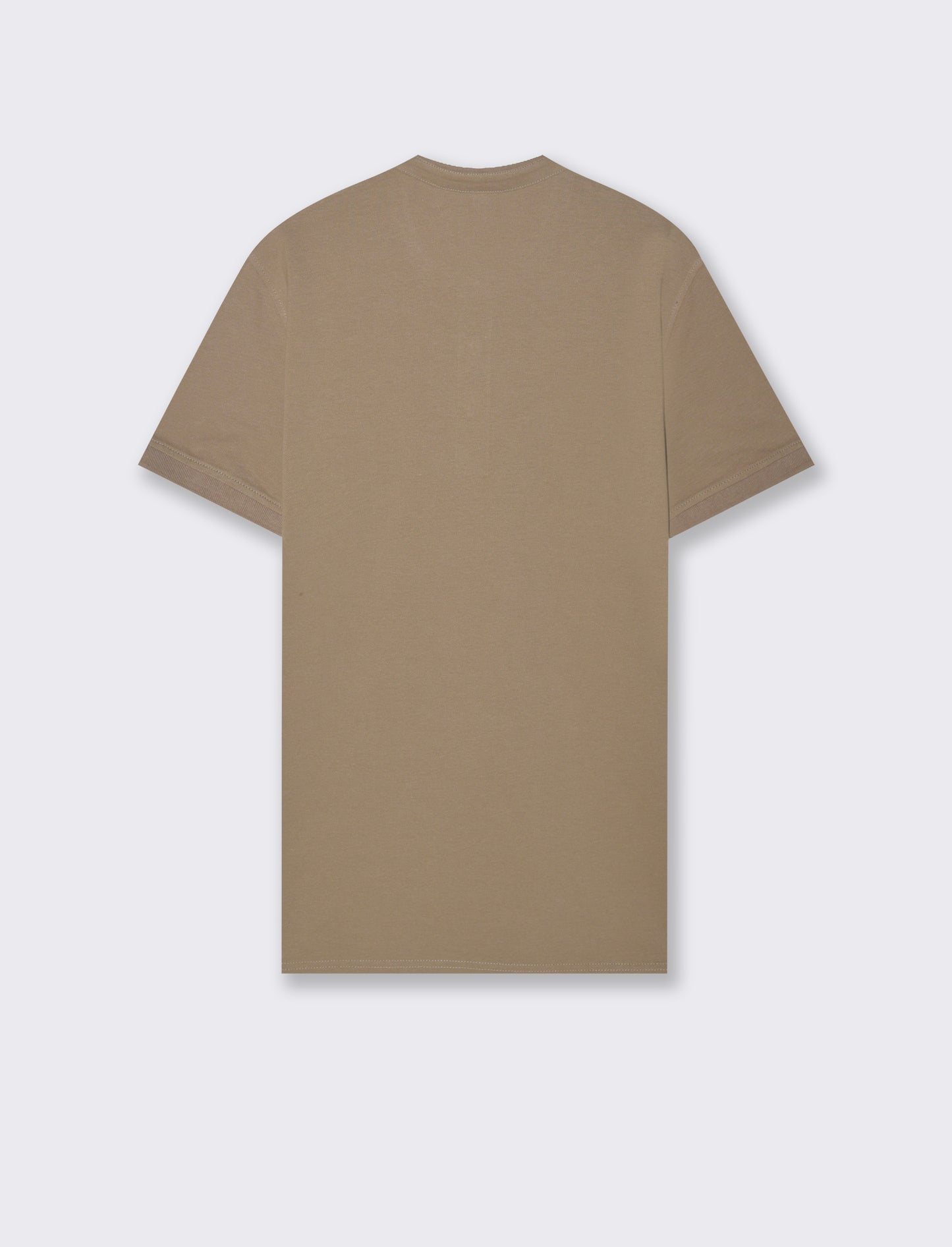 Polo coreana in piquet da uomo - Grigio tortora