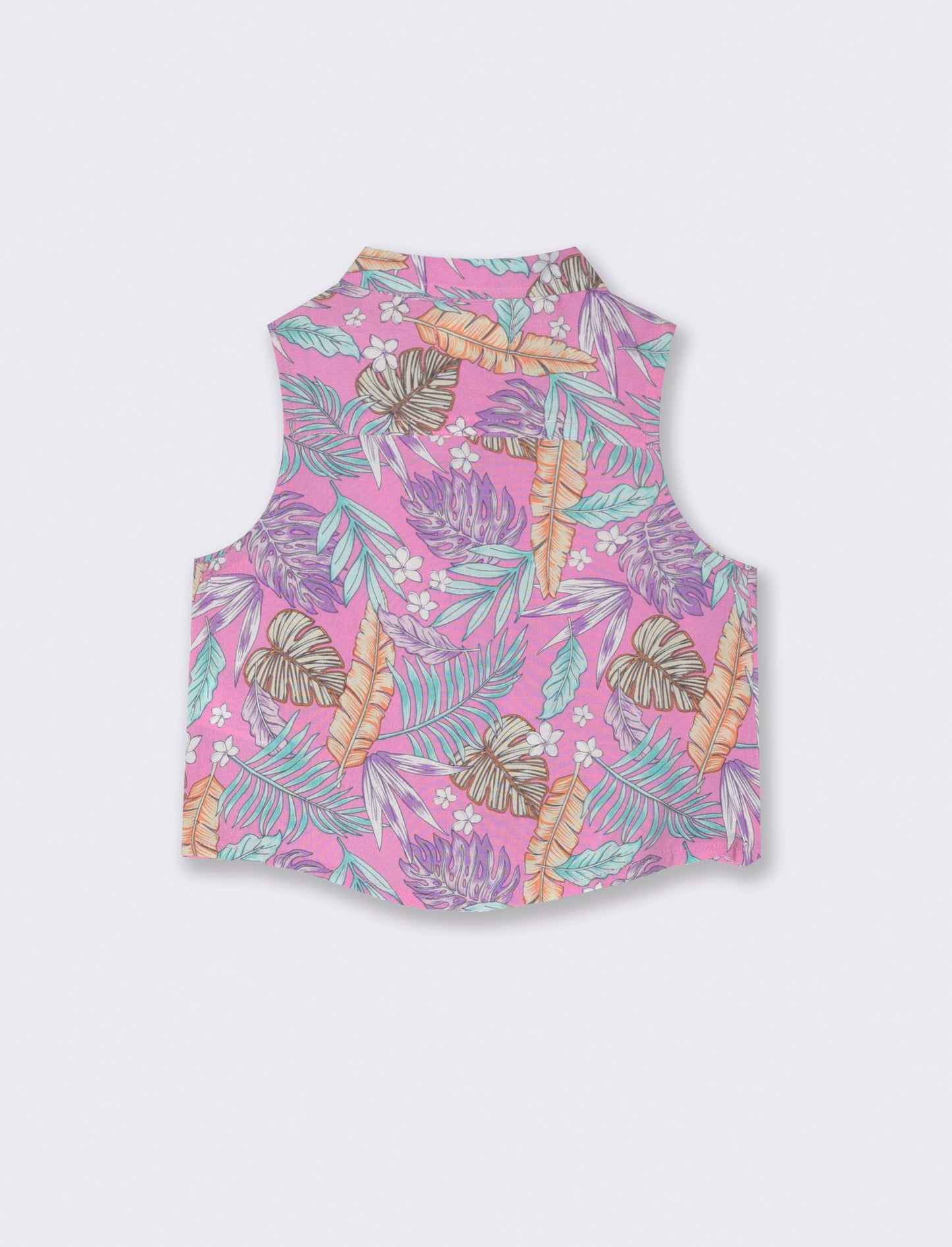 Camicia con fiocco da neonata - Fantasia