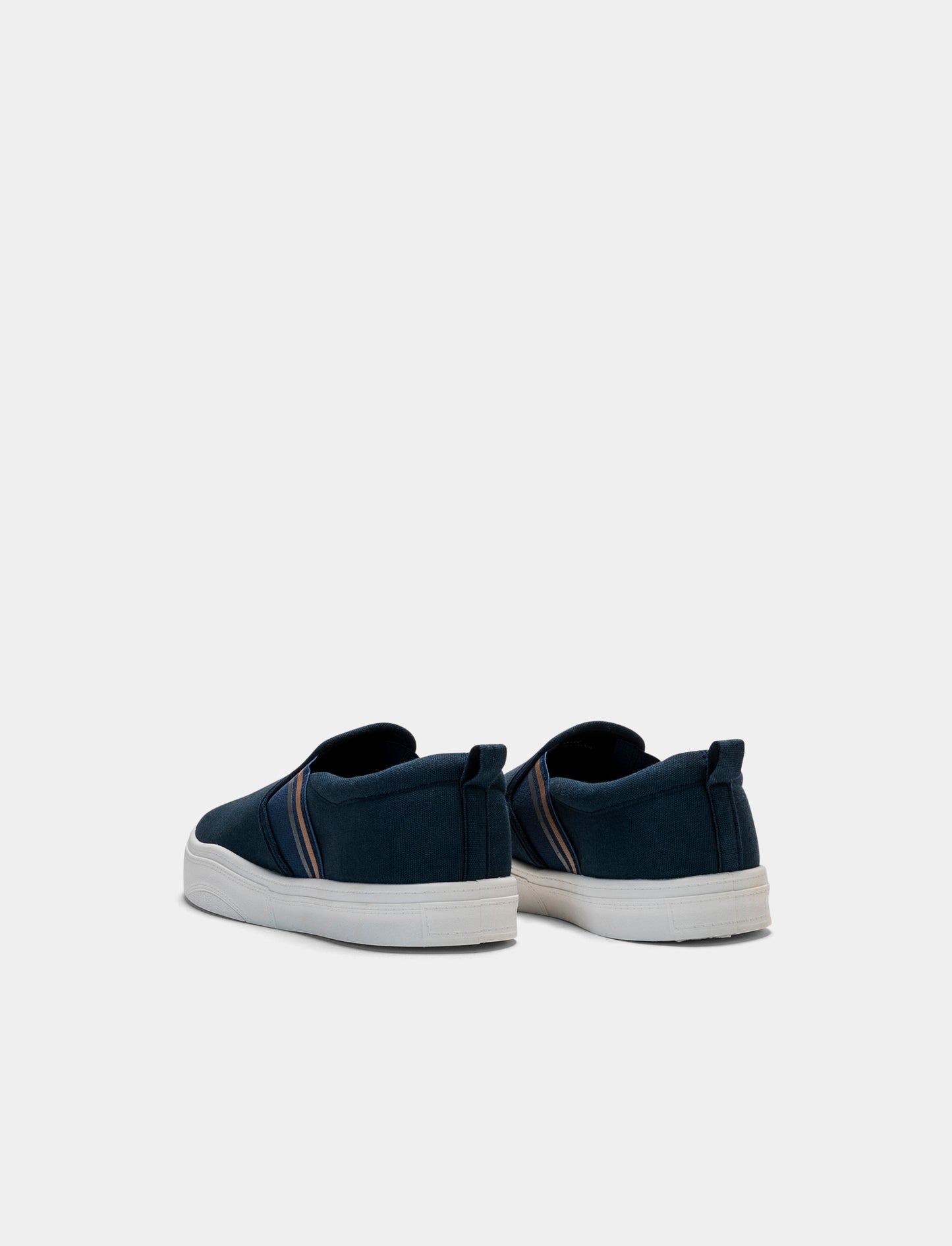 Slip-on da uomo in tela - Blu