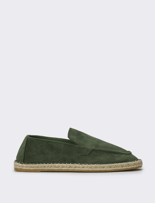 Slip-on scamosciata da uomo                                              . - Verde