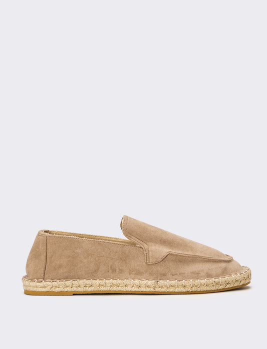 Slip-on scamosciata da uomo                                              . - Grigio fango