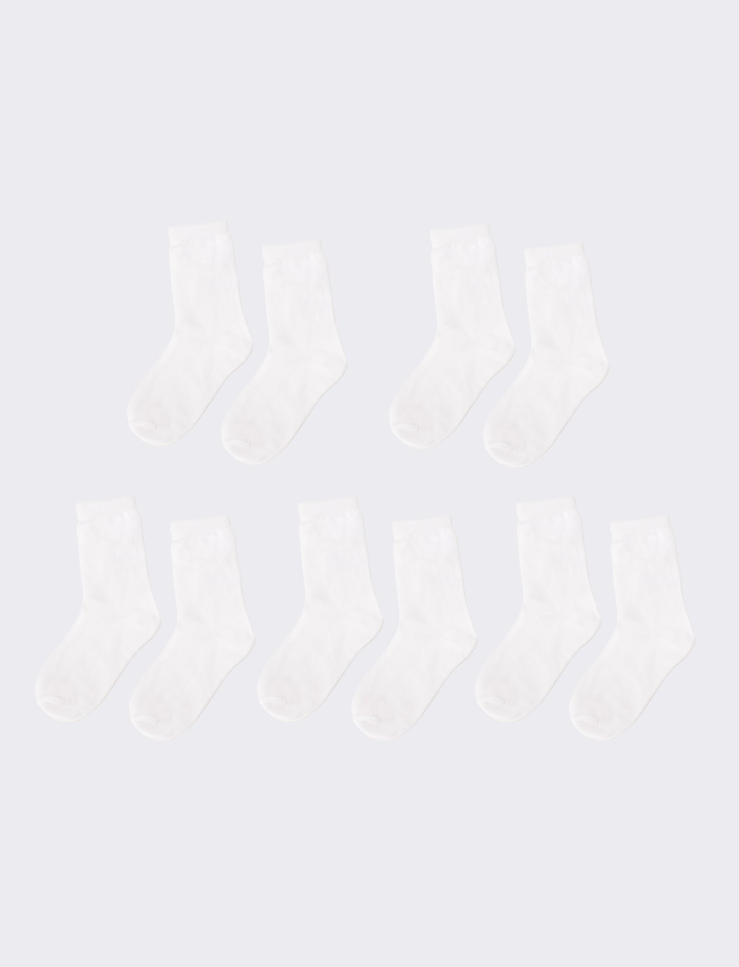 Calzini bambino set 5 paia - Bianco