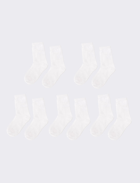 Calzini bambino set 5 paia - Bianco