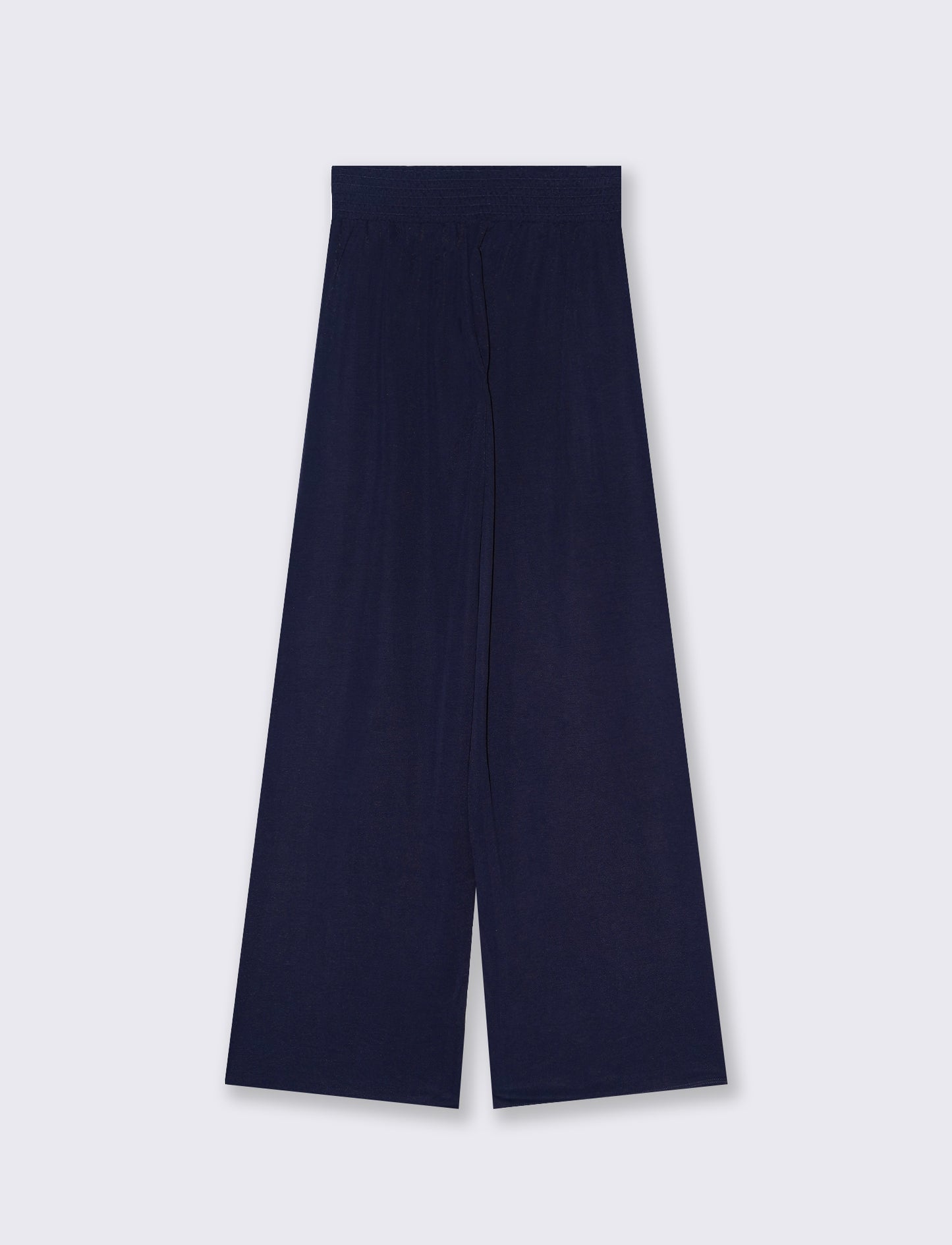 Jogger gamba larga da donna - Blu