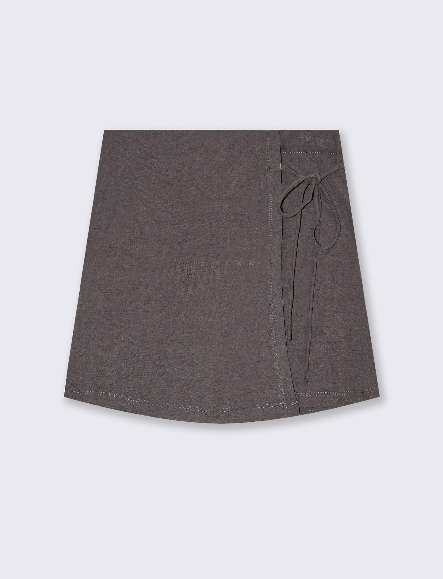 Short con pannello da donna - Grigio piombo