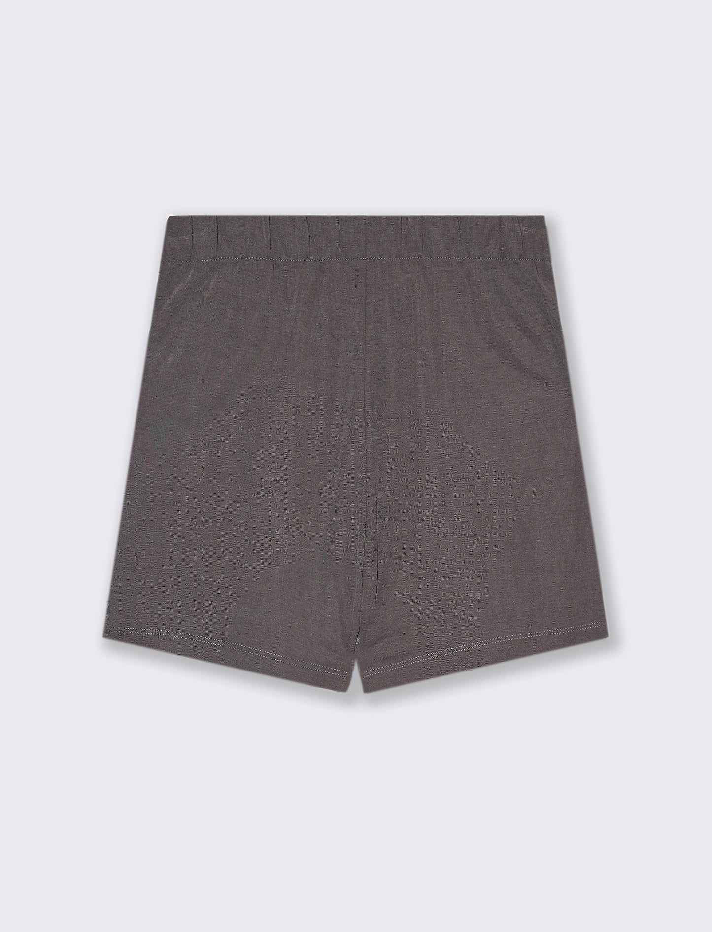 Short con pannello da donna - Grigio piombo
