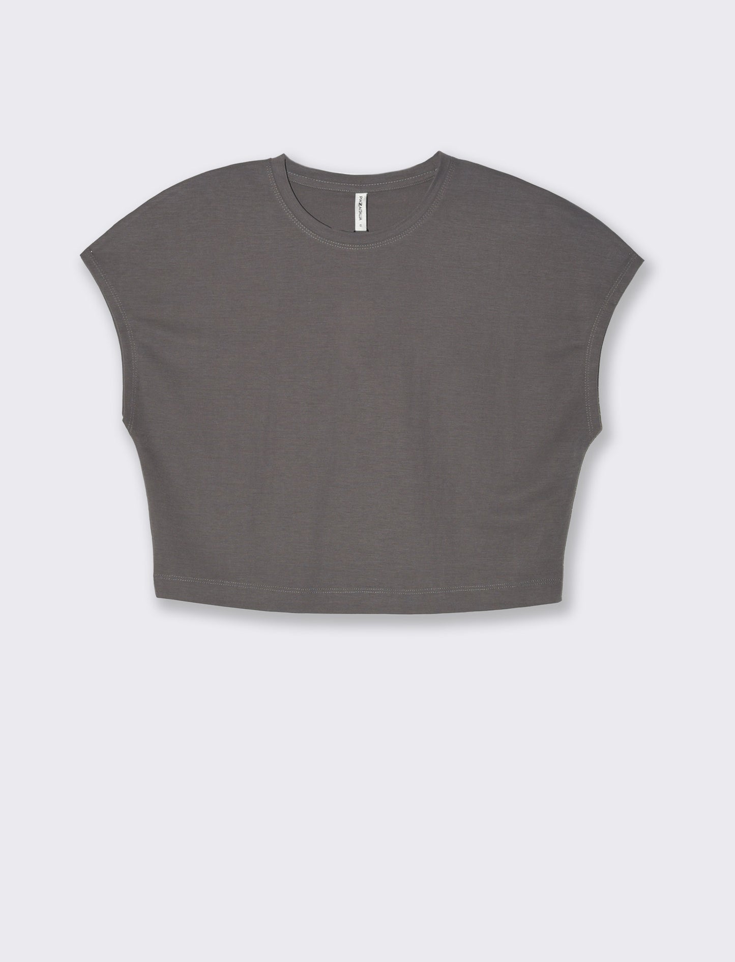 Woman's basic t-shirt for everyday wear - Grey
