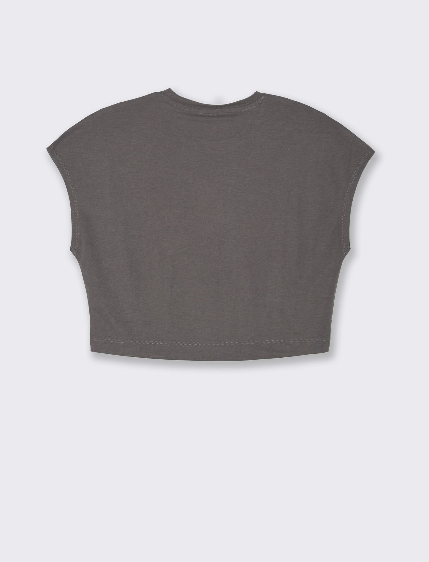 Woman's basic t-shirt for everyday wear - Grey