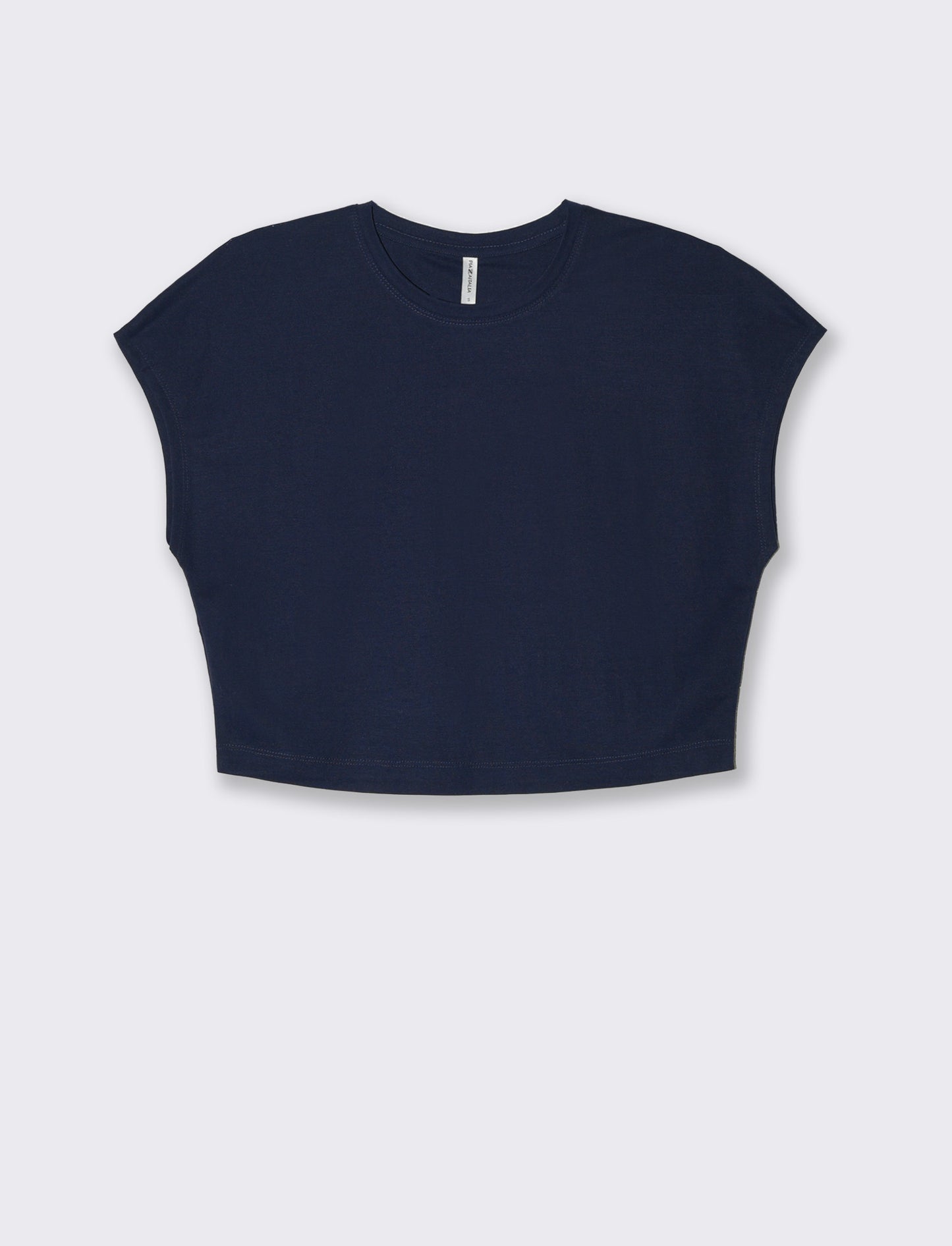 Woman's basic t-shirt for everyday wear - Blue