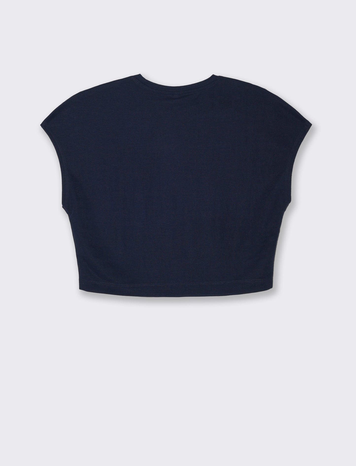 Woman's basic t-shirt for everyday wear - Blue