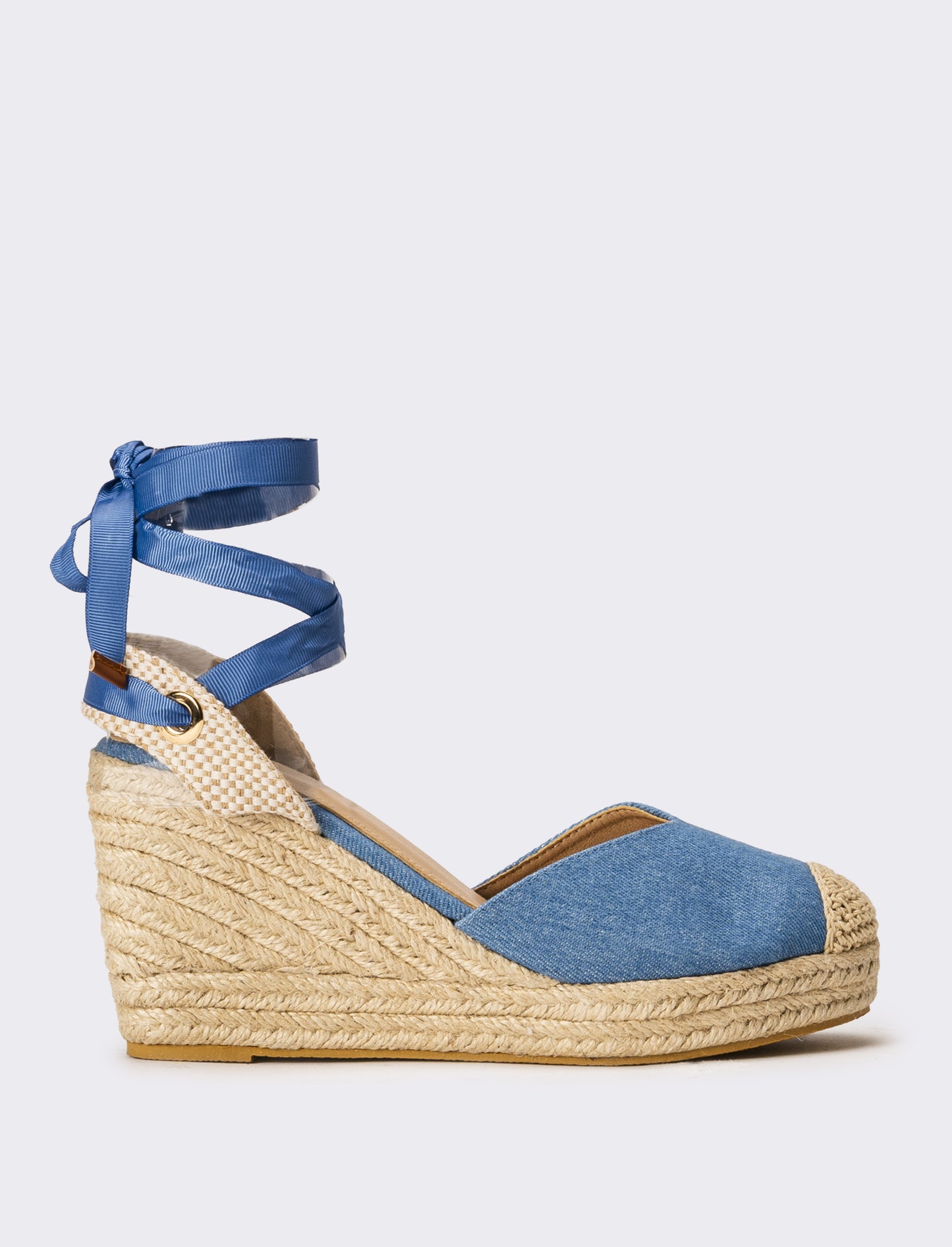 Sandalo Espadrillas in denim da donna - Jeans