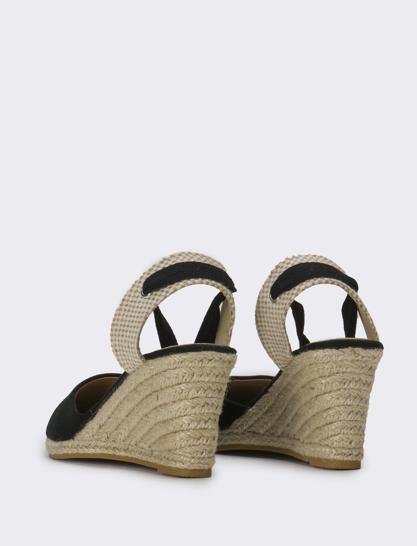 Sandalo Espadrillas da donna - Nero