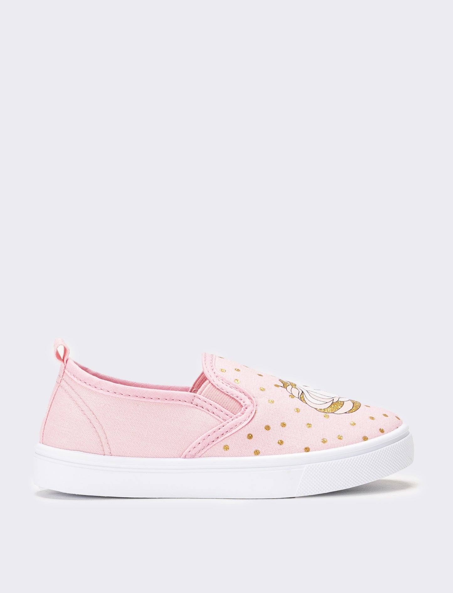 Slip-on in canvas da bambina - Rosa