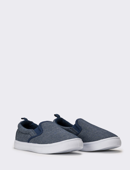 Slip-on in denim da bambino - Jeans