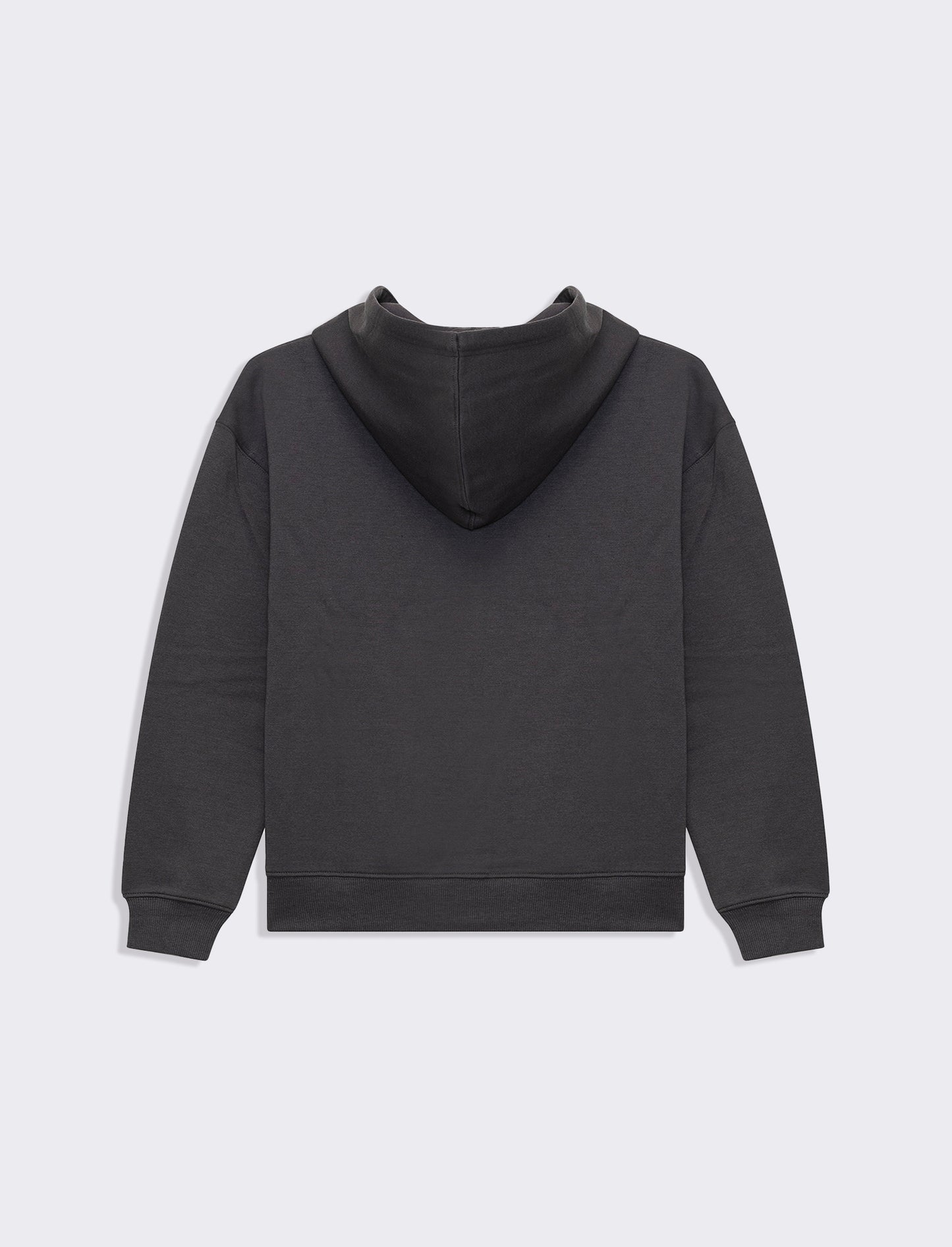Felpa con cappuccio e zip da donna - Grigio piombo