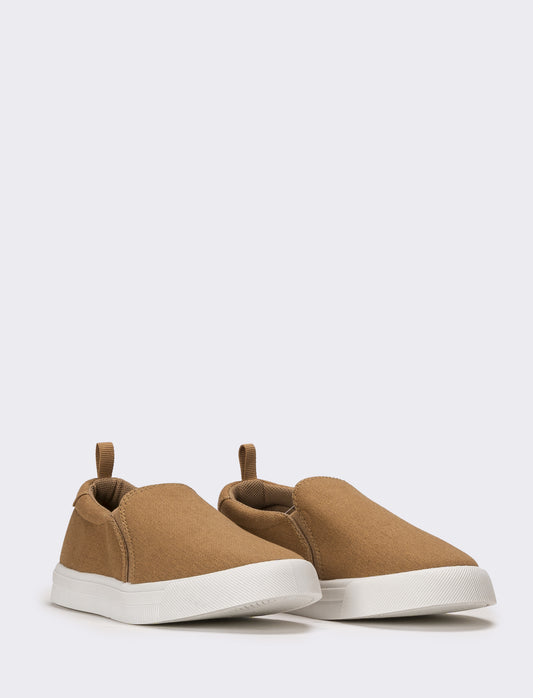 Slip-on da bambino - Cammello