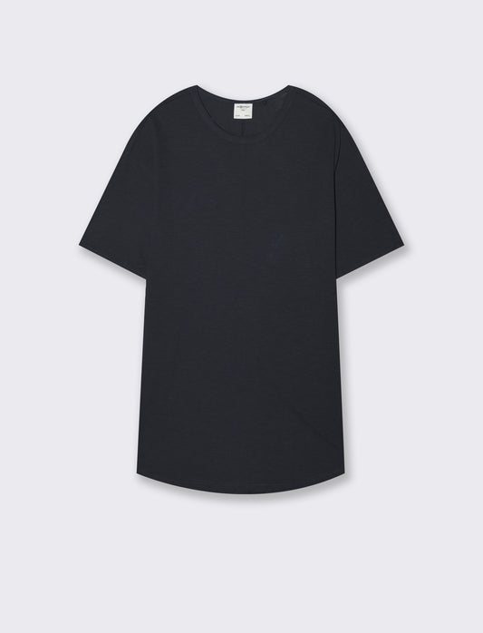Man's drawstring t-shirt for casual style - Blue