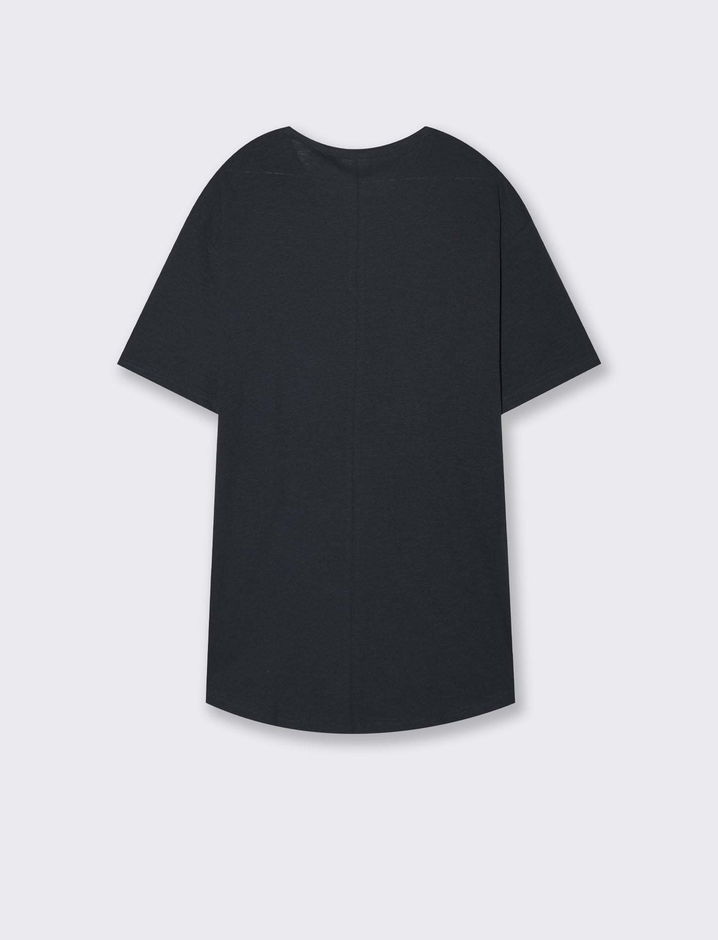 T-shirt con coulisse da uomo - Blu