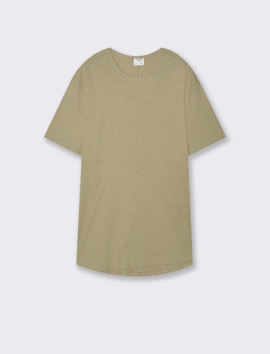 Man's drawstring t-shirt for casual style - Green