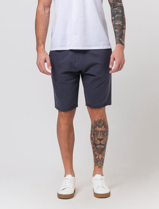 Man's drawstring t-shirt for casual style - Blue