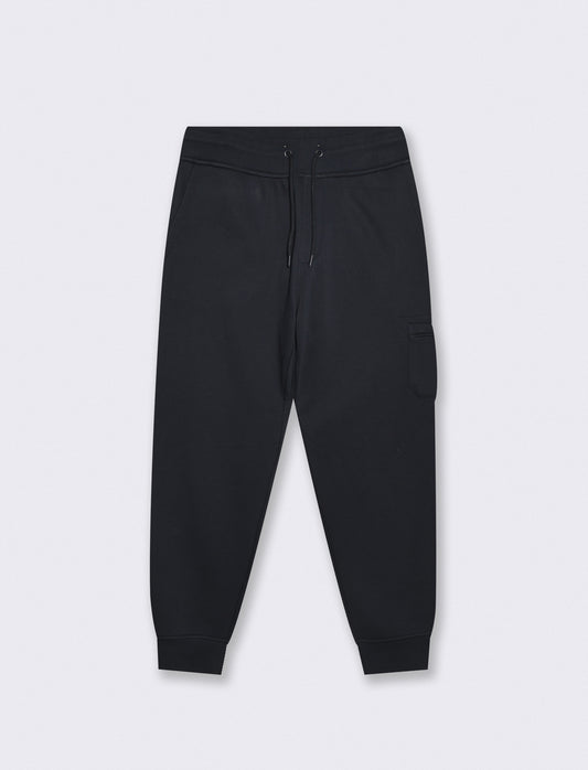 Pantaloni jogger in felpa con tasche - Blu