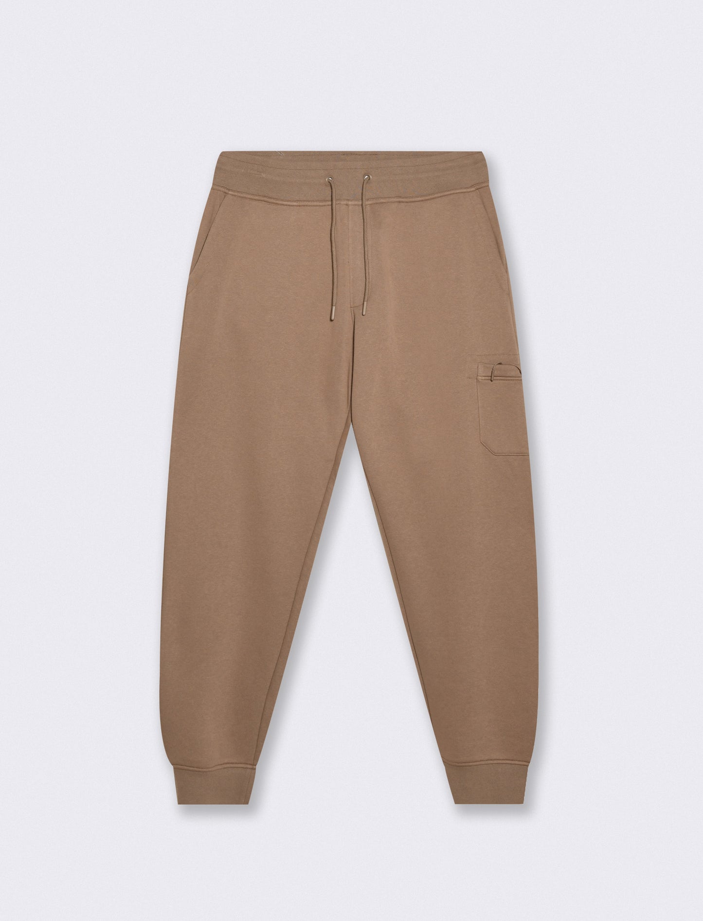 Pantaloni jogger in felpa con tasche - Verde kaki