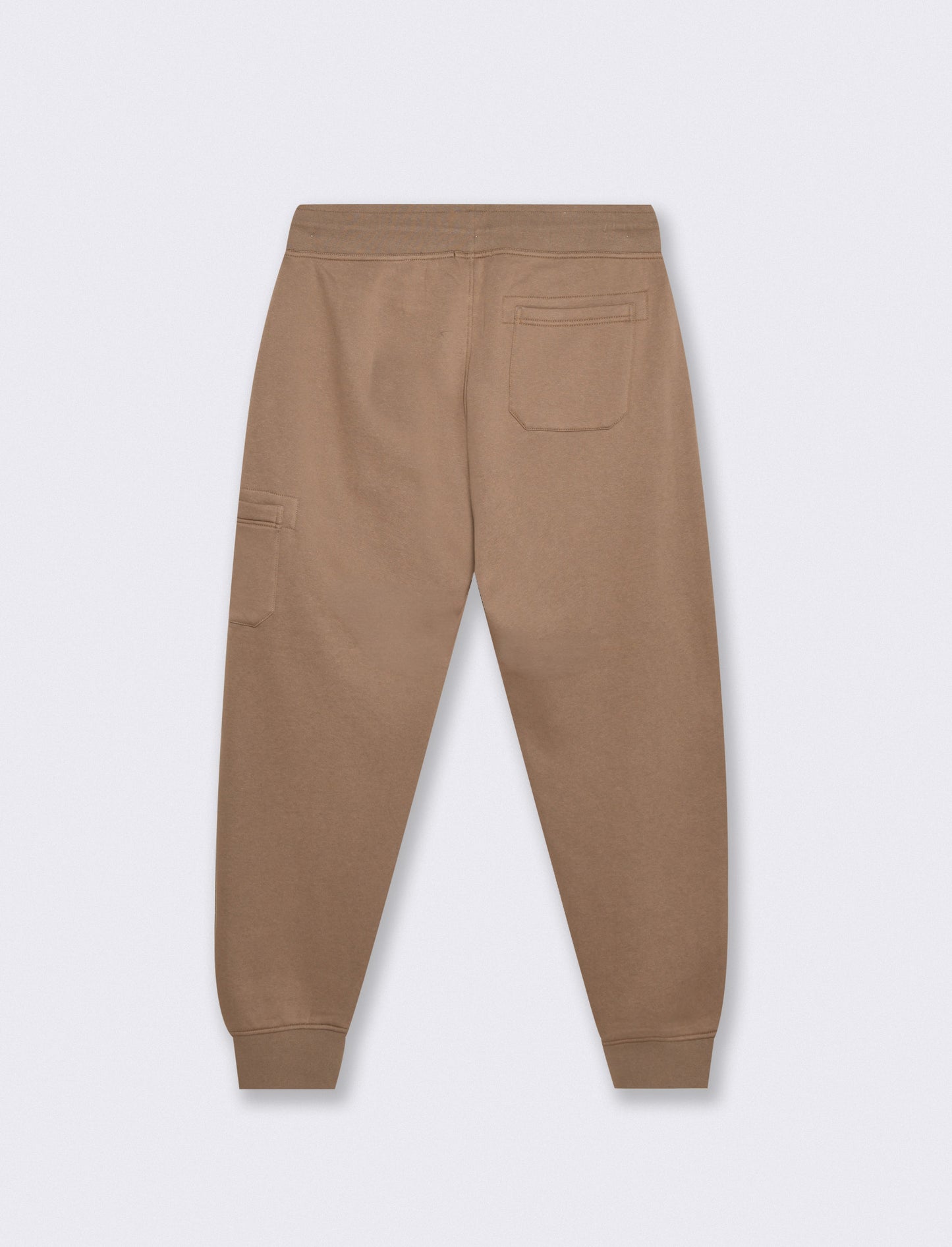 Pantaloni jogger in felpa con tasche - Verde kaki