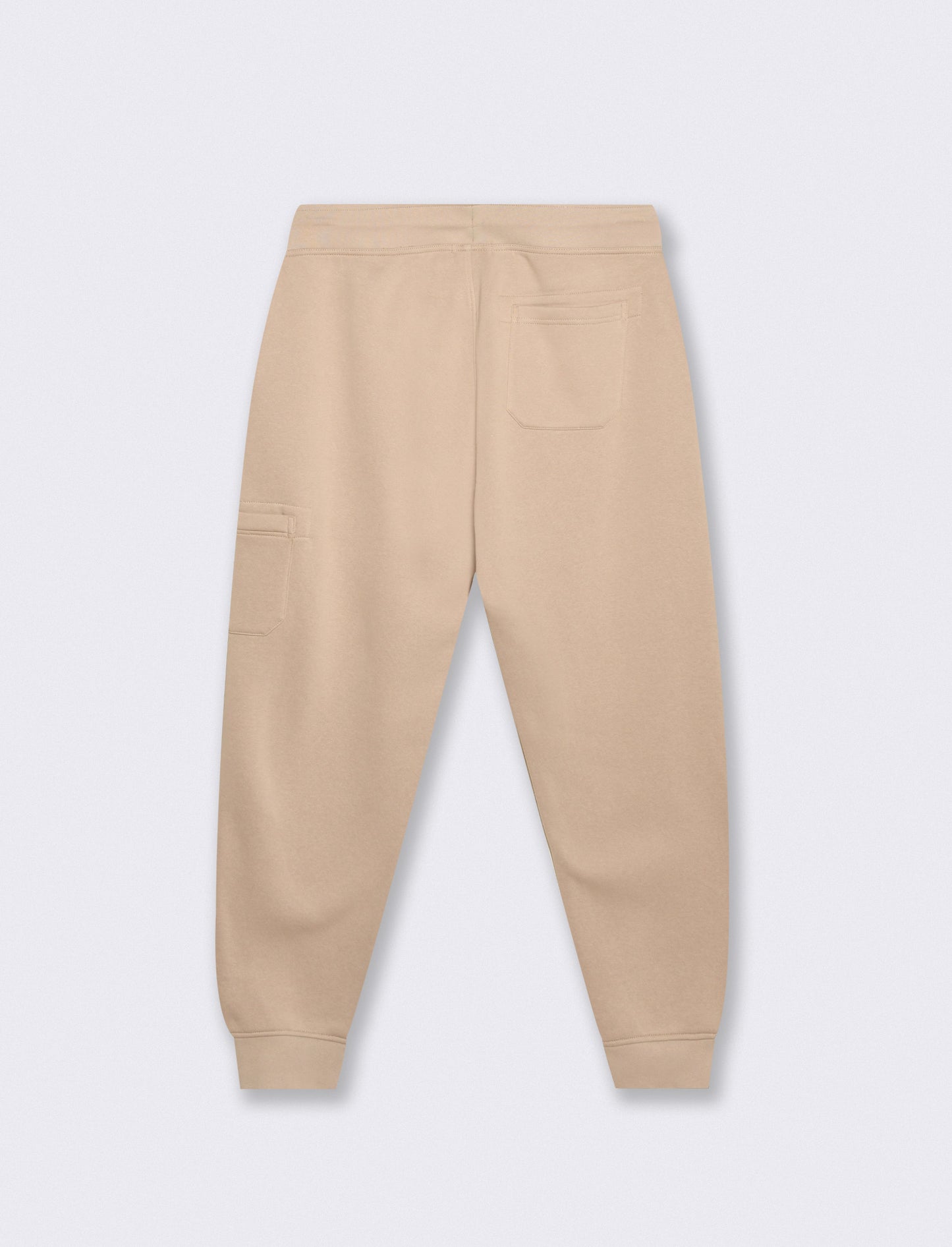 Pantaloni jogger in felpa con tasche - Sabbia