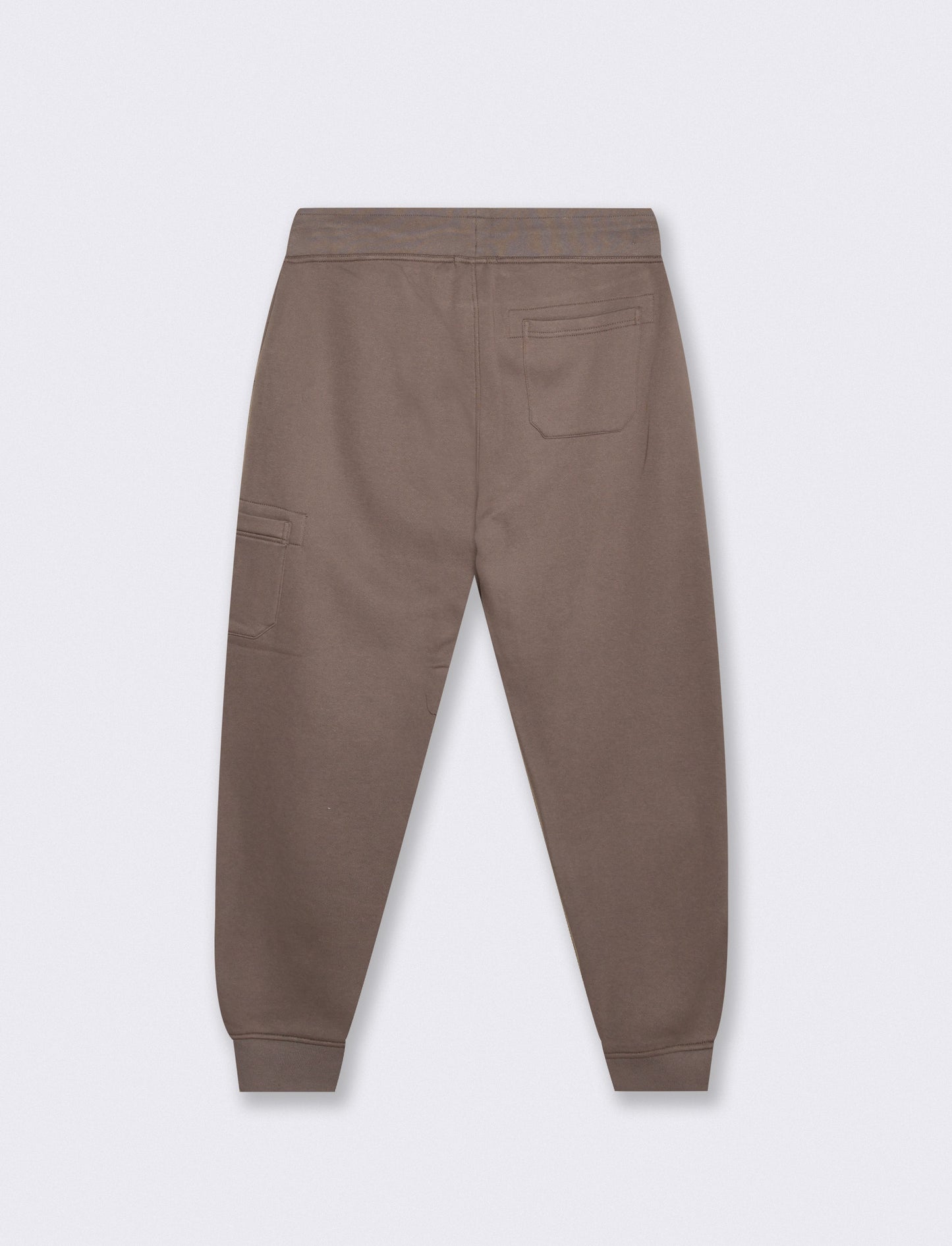 Pantaloni jogger in felpa con tasche - Grigio
