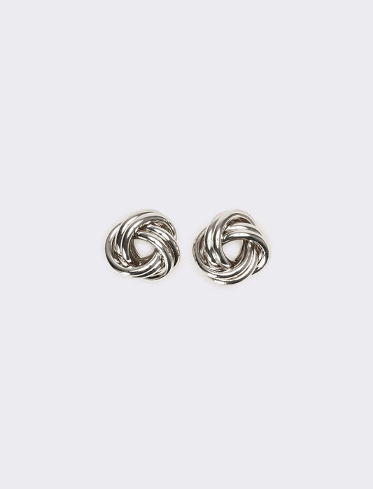 Orecchini donna nodo - Argento