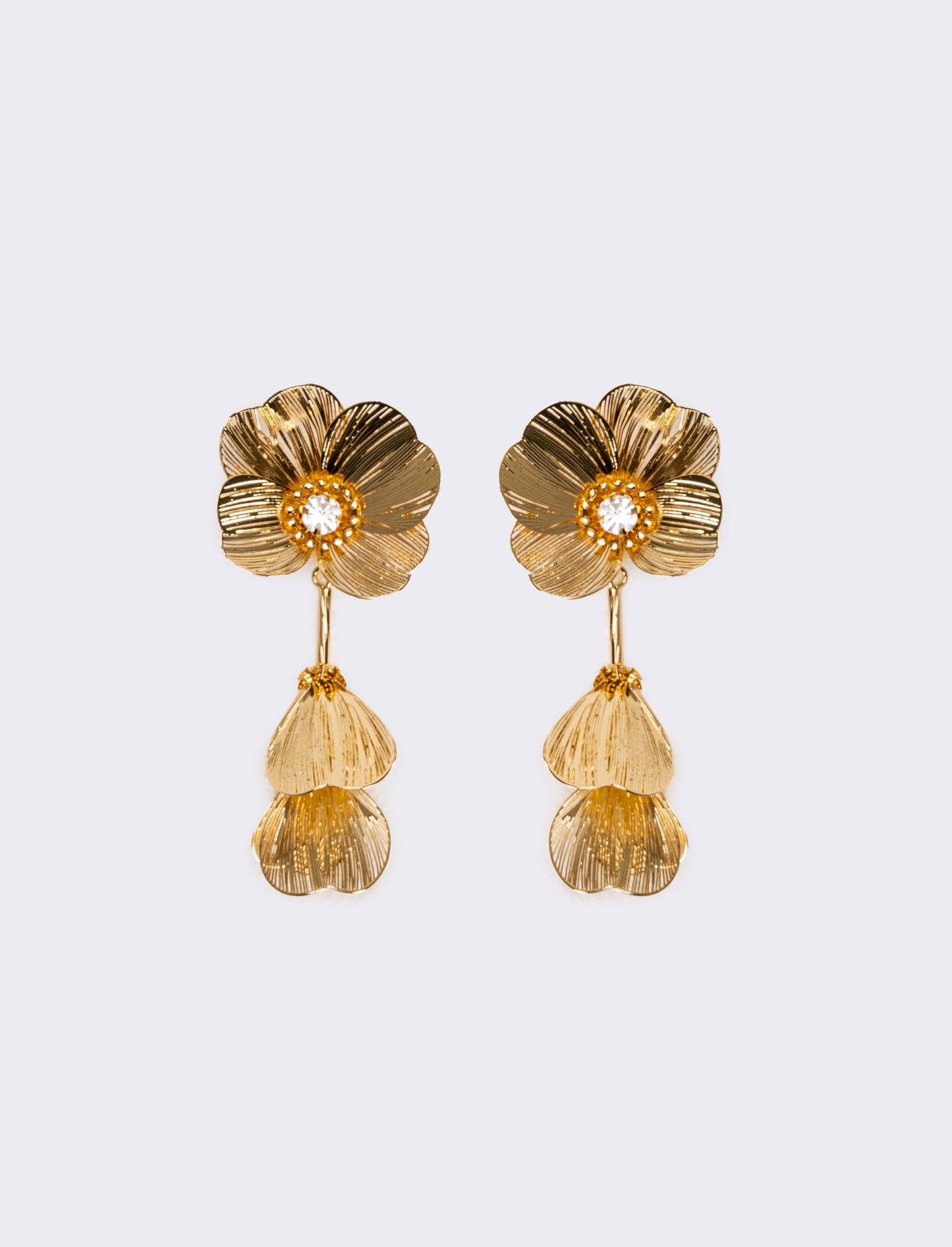 Orecchini donna fiore in filigrana - Oro