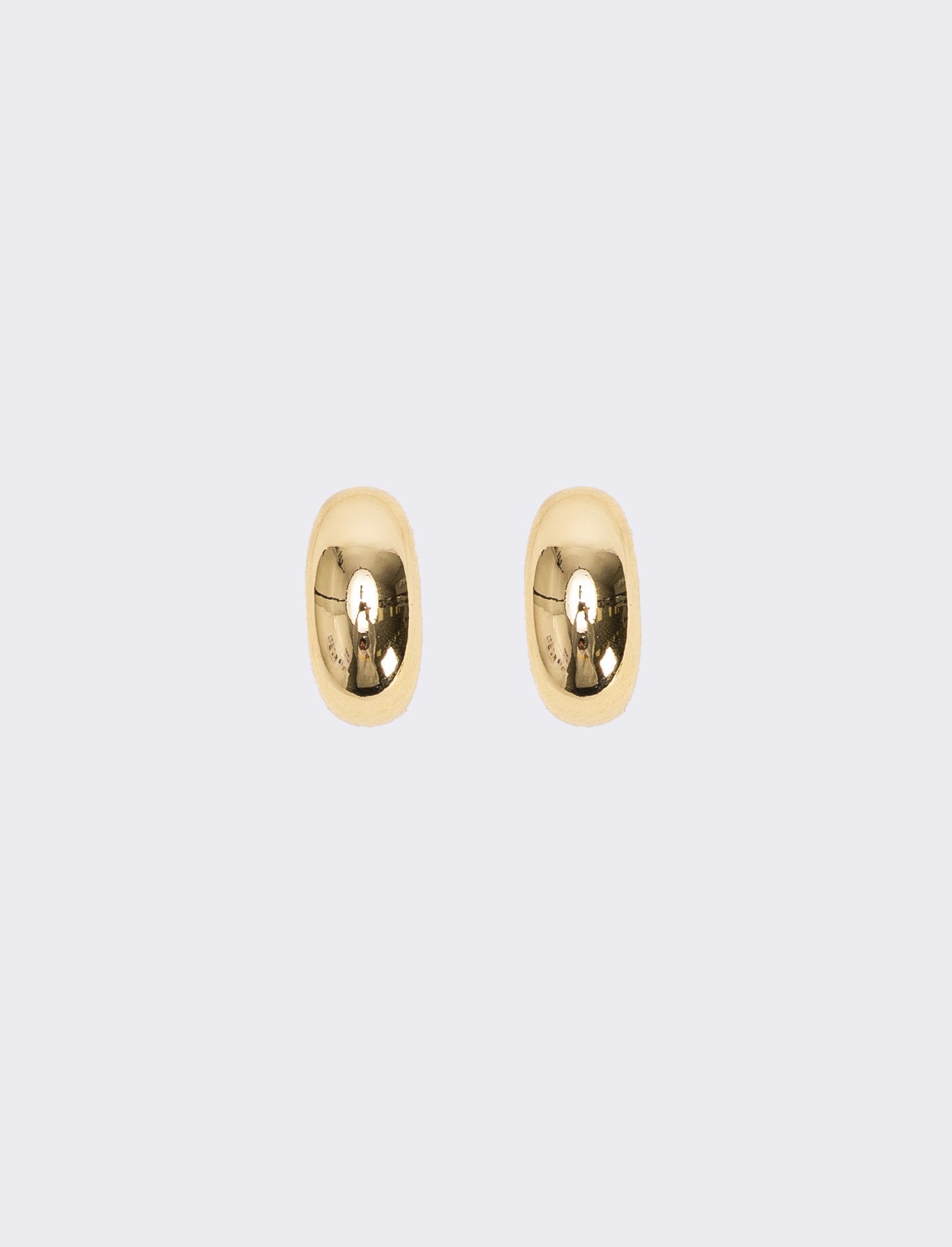 Orecchini donna bombato - Oro