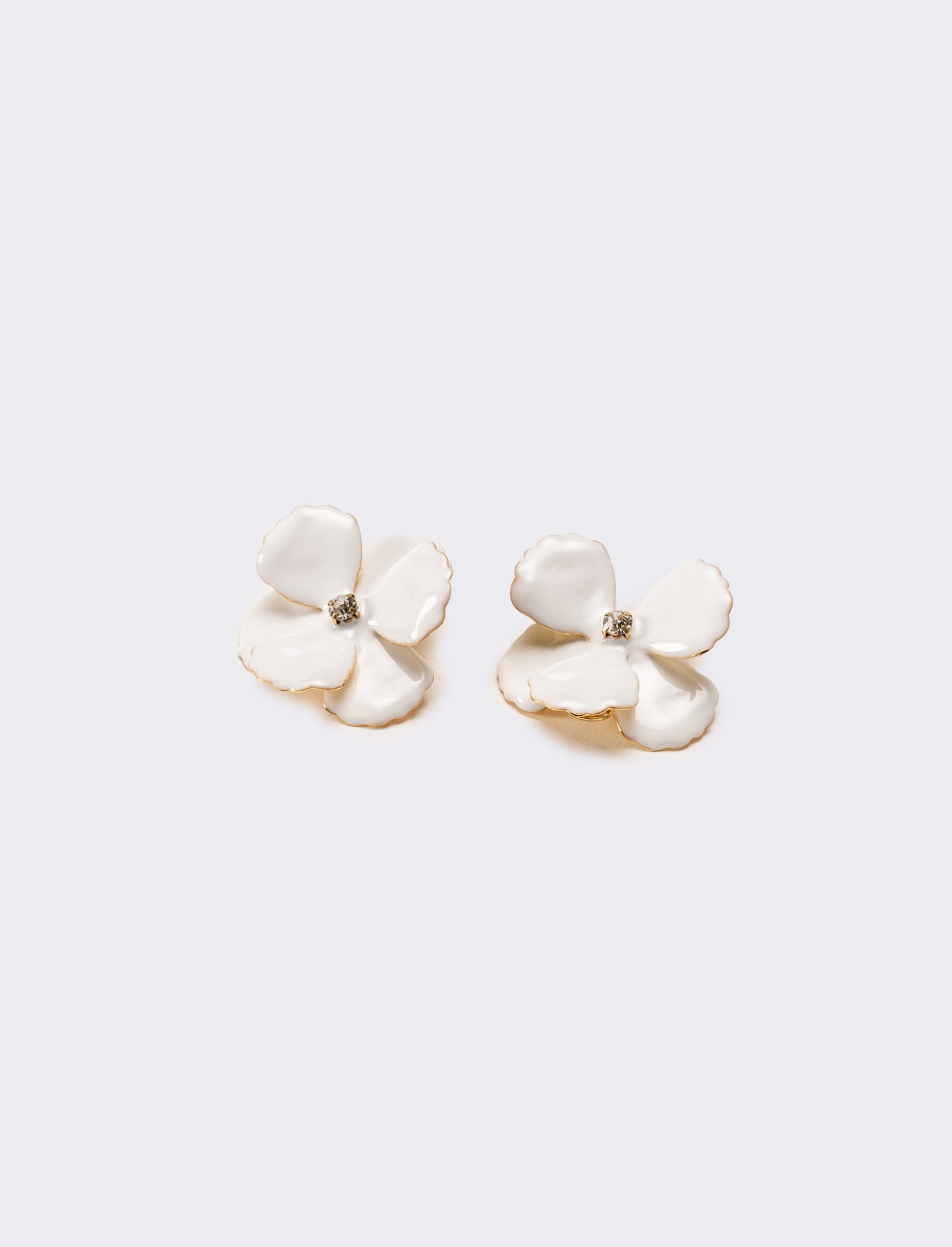 Orecchini donna con clip cuori - Oro