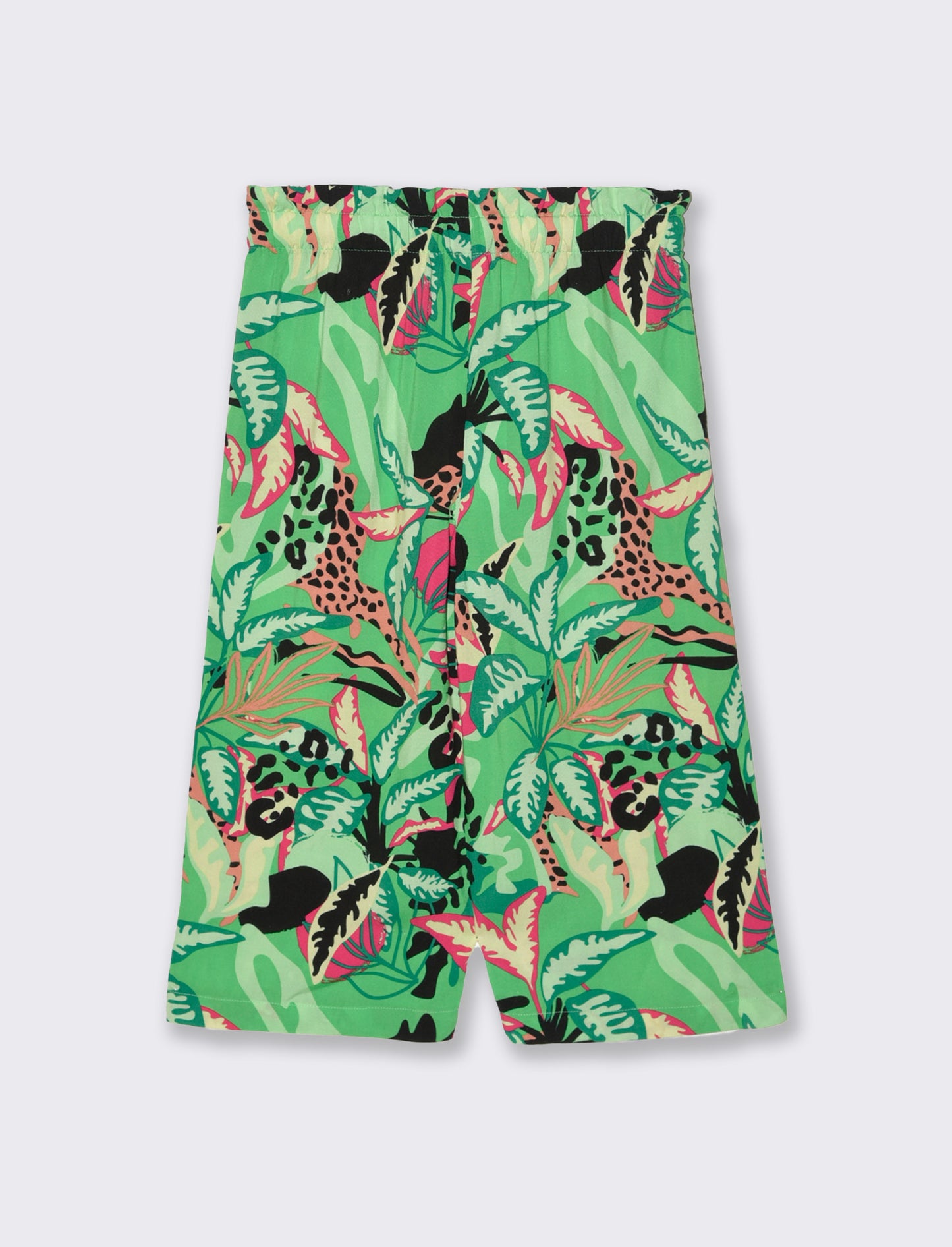 Pantalone fresco in viscosa da bambina - Fantasia