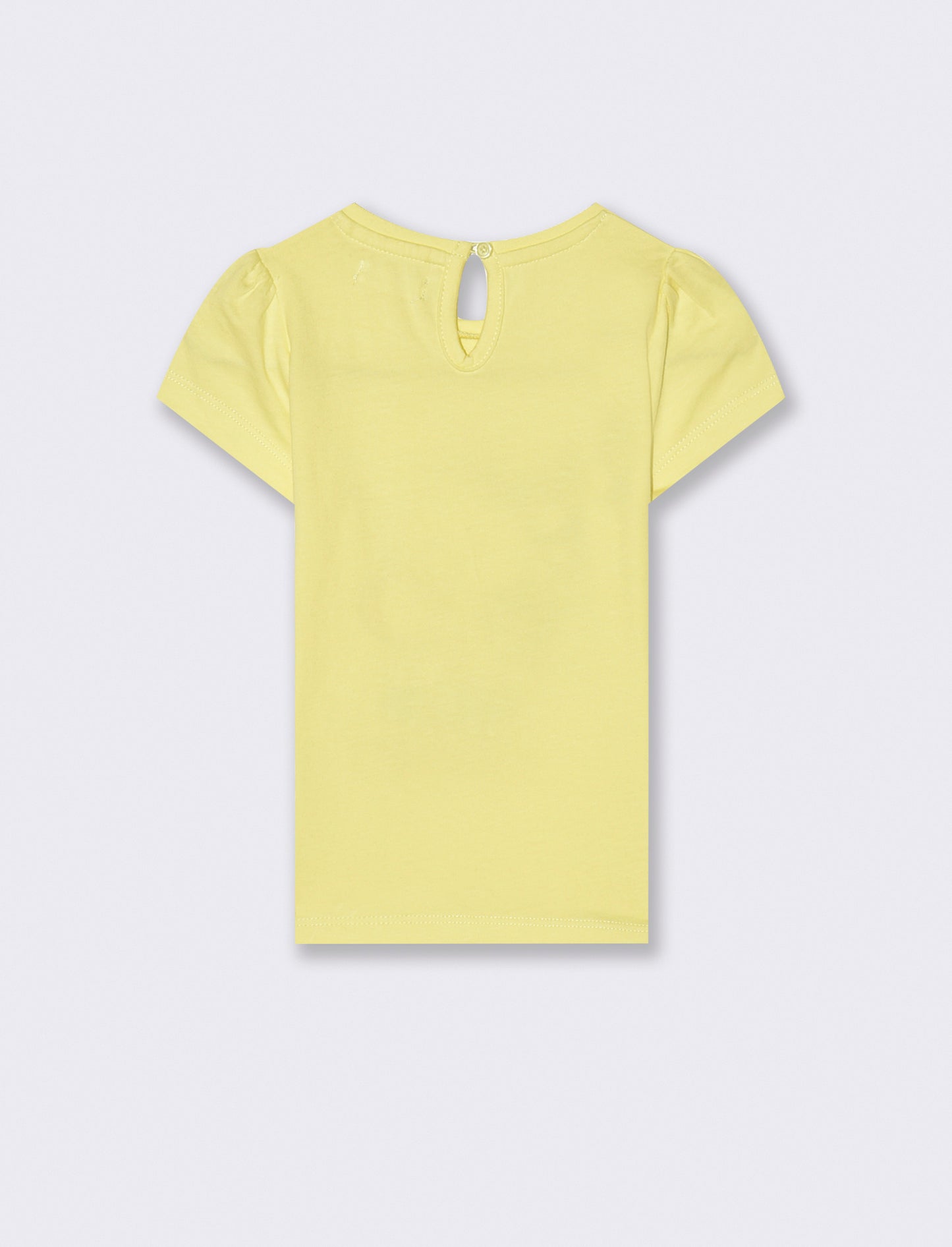 Maglia con stampa da neonata - Giallo