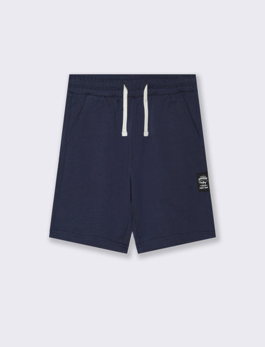 Bermuda in felpa da bambino - Blu