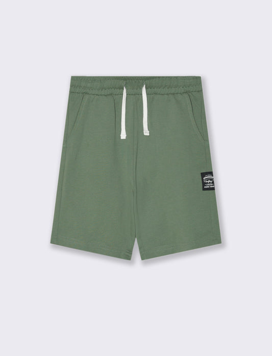 Bermuda in felpa da bambino - Verde