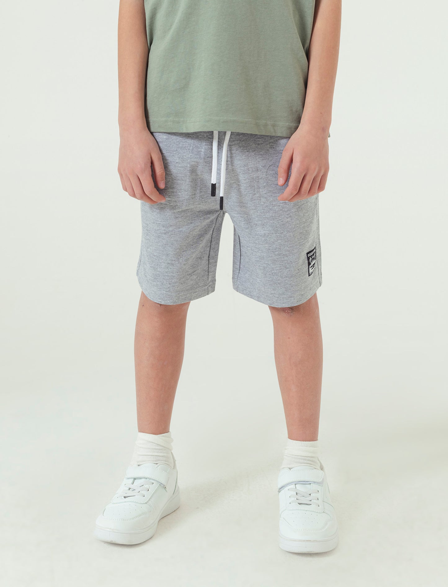 Bermuda fluo da bambino - Grigio mel.