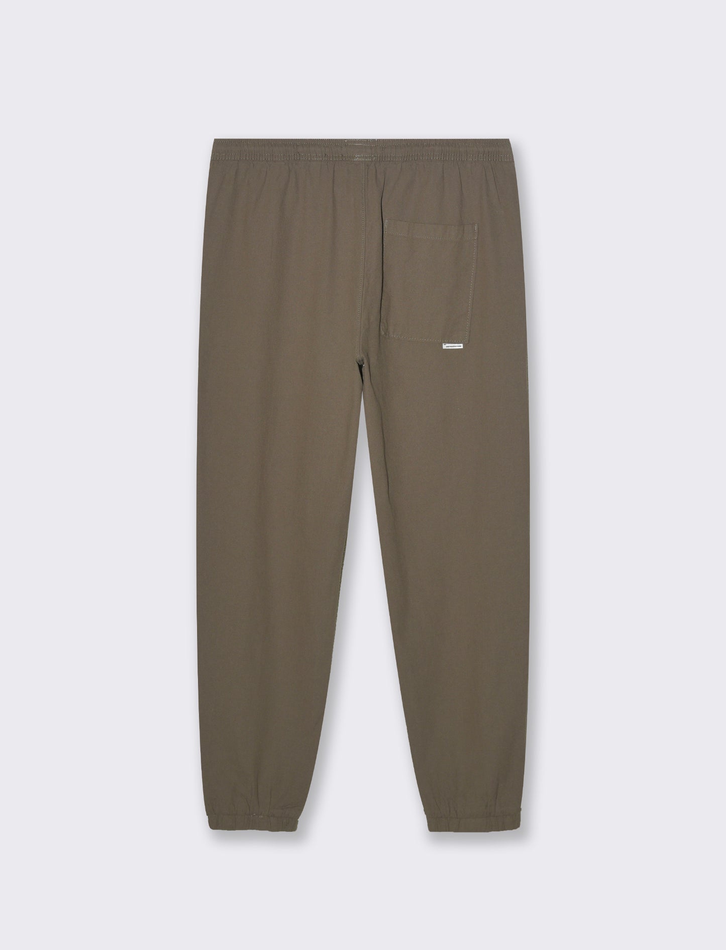 Pantaloni jogger tessuto strutturato da uomo - Verde kaki