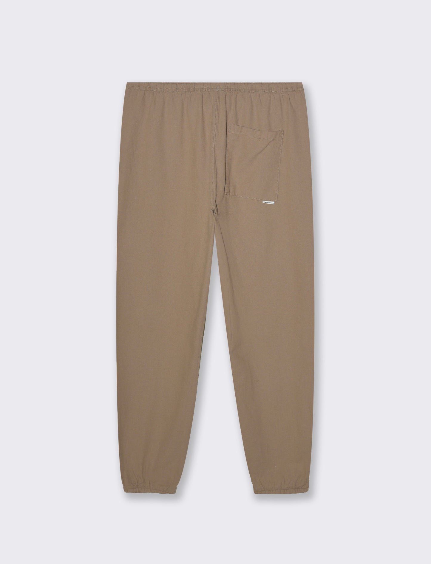 Pantaloni jogger tessuto strutturato da uomo - Grigio tortora