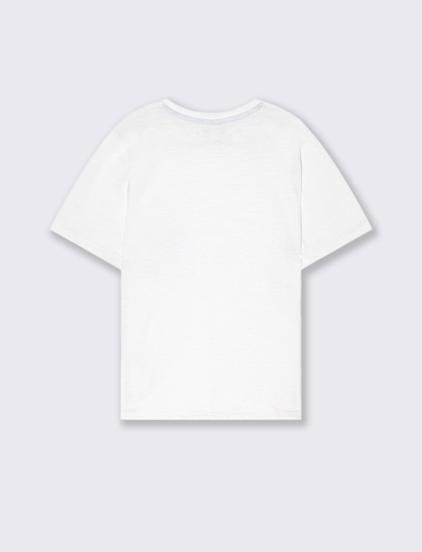 T-shirt con tasca da bambino - Bianco