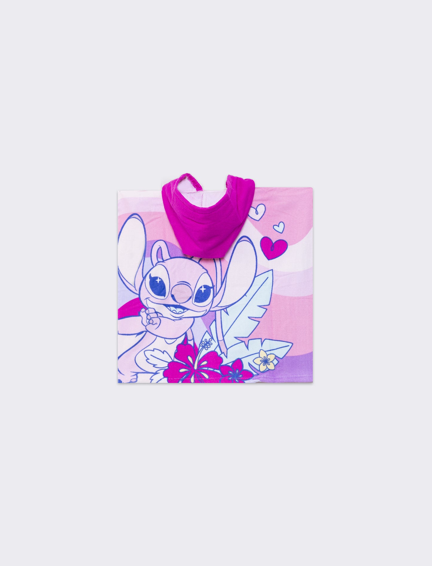Poncho mare bambina licenze - Lilla